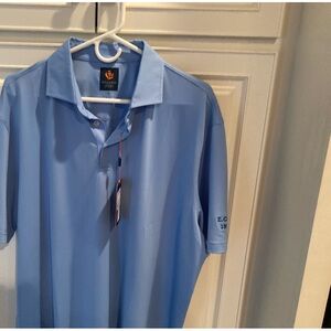 Donald Ross Sport XL Blue Golf Shirt